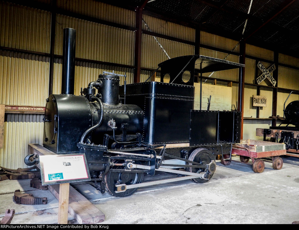 MILLS OPOSSUM 0-4-0 steam locomotive